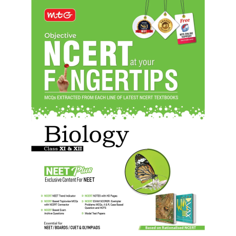 Objective NCERT at your FINGERTIPS Biology – NEET Books (Based on NCERT Latest Pattern For 2025 Exam)